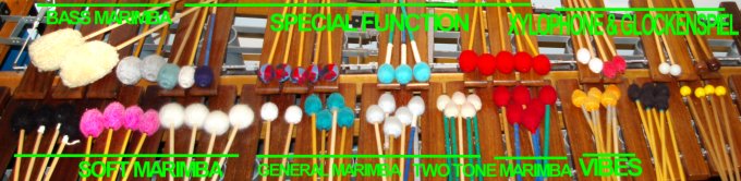 A few of the Mallets YOU can make from simple everyday materials.